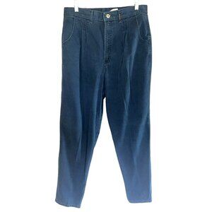 Vintage 80s/90s Dark Blue Rockies Western Straight Leg Jeans Size 15/16